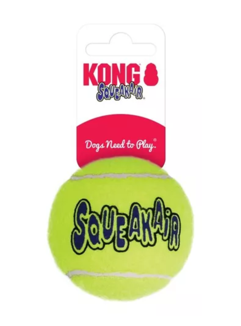 Kong Pelota Para Perro Squeakair Ball Mediana Tenis Juguete -0