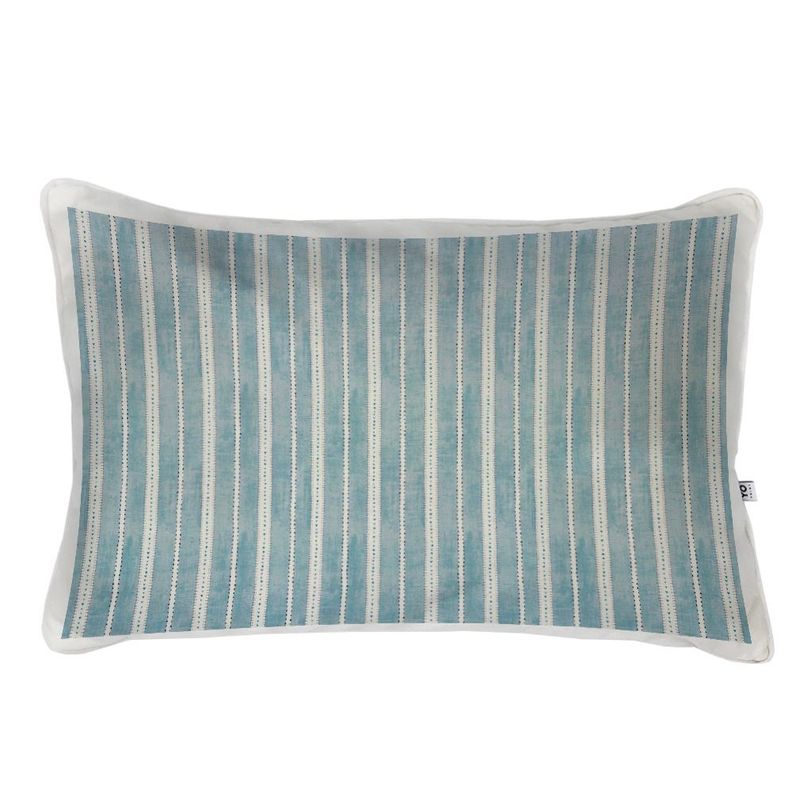 Cojín  Lineas Celeste 60x40-0