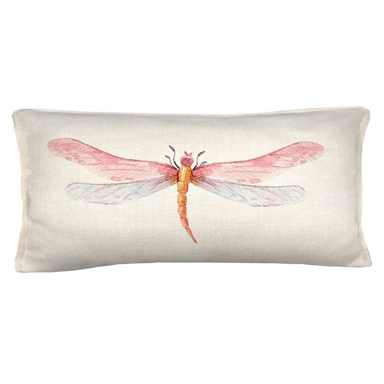 Cojin Dragon Fly, 35x70 Beige