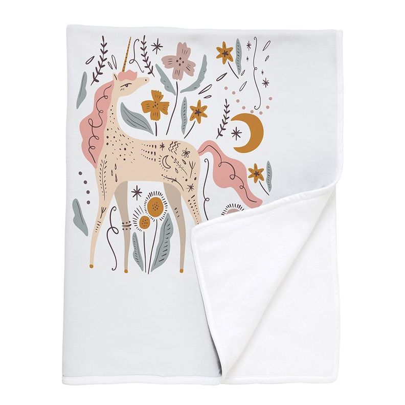 Manta de Polar Unicornio-0