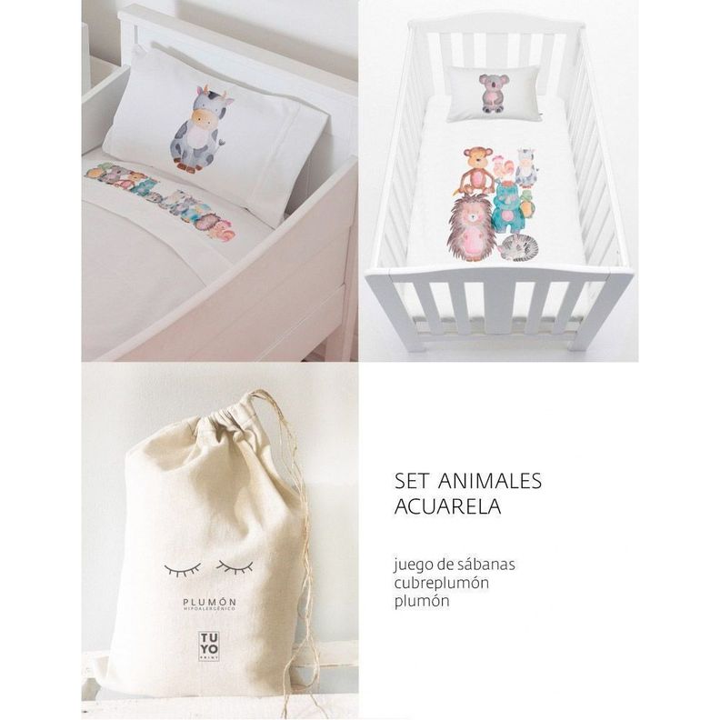 Set Moises, Animales Acuarela-1