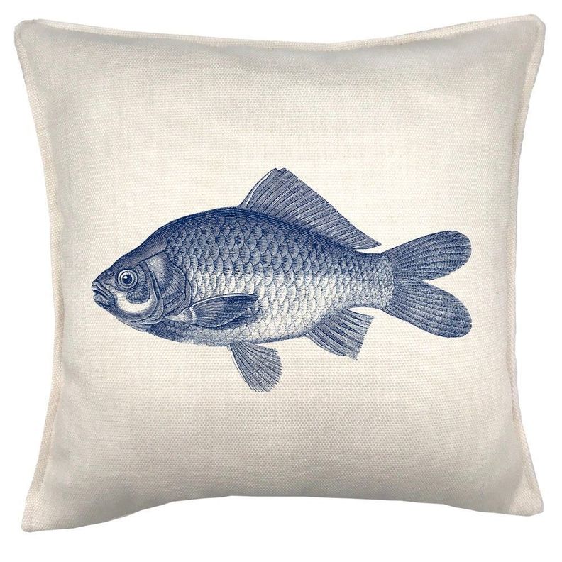 Cojin Marino Pez 45x45 Crema