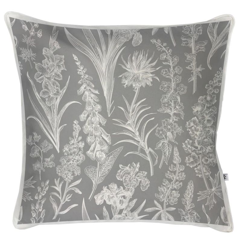 Cojín Toile Jouy Flores, 60x60-0