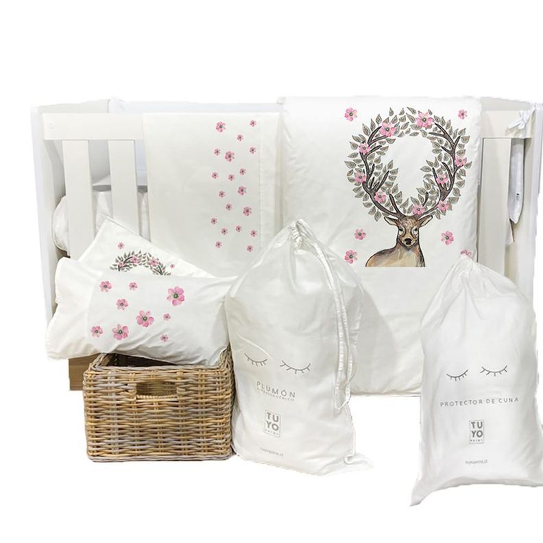 Set Cuna Venado Flor-0