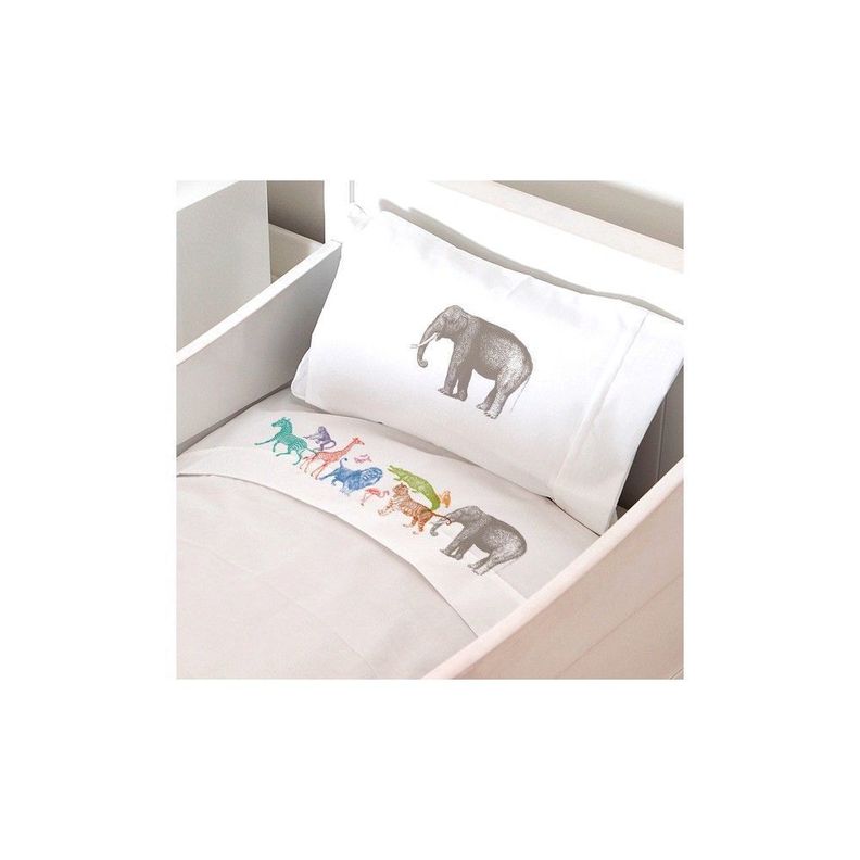 Juego de Sábanas Pack & Play Safari-0
