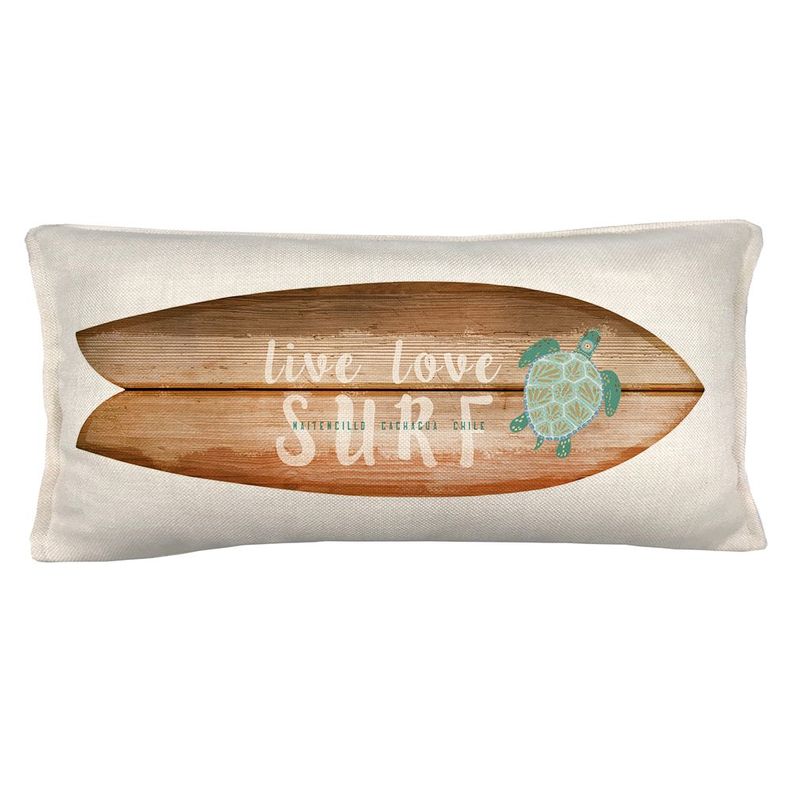 Cojin Surfing Chile 2 - 70x35 Beige