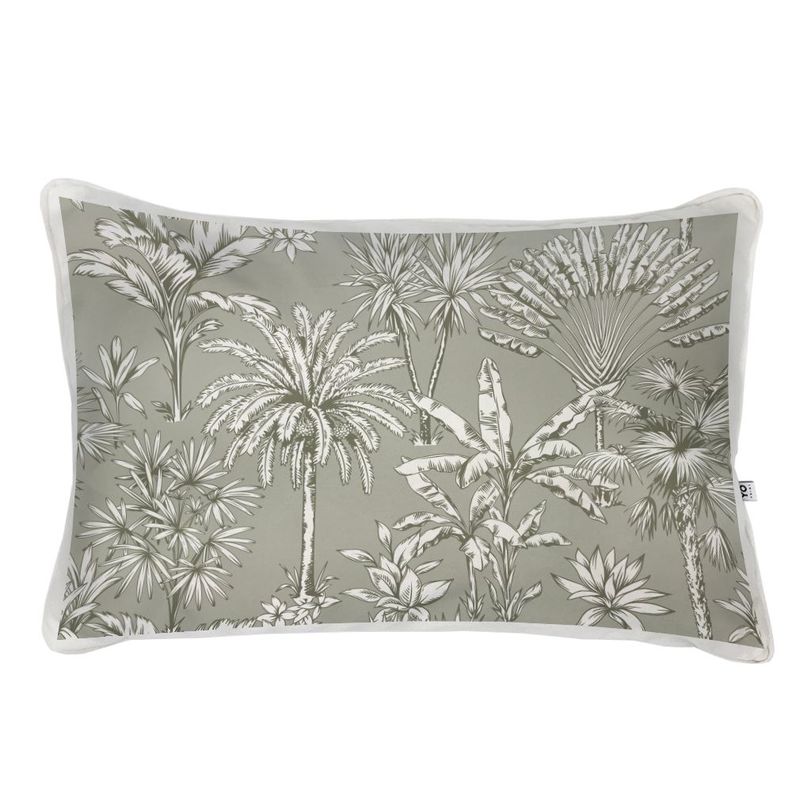 Cojin Palm, 60x40 Beige 40x60