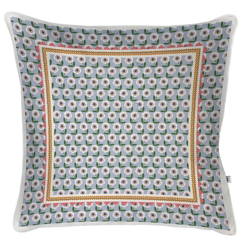 Cojin Wild Flower, 60x60 Beige