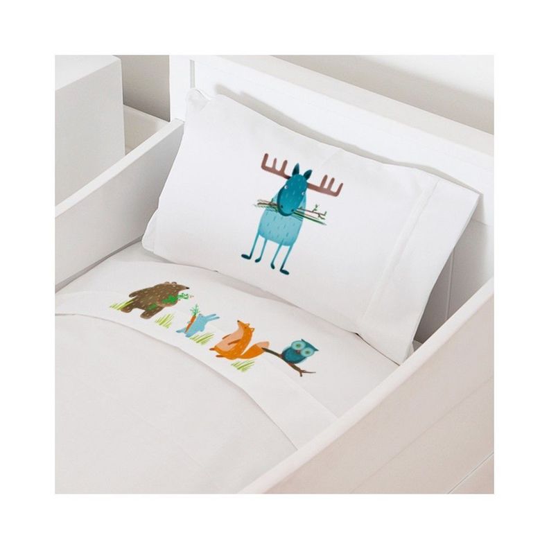 Juego de Sábanas Pack & Play Alce-0