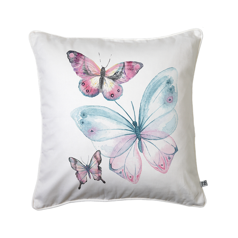 Cojin Mariposa Rosada 45x45-0