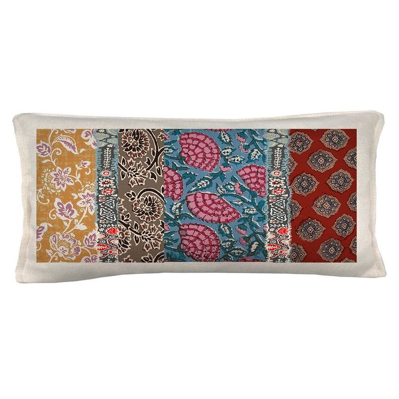 Cojin Boheme-Blanca 1, 70x35 Marfil