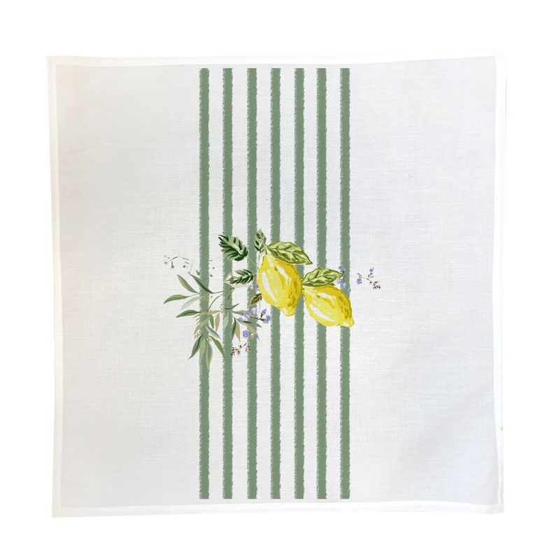 Set 4 Servilletas Azahar - Velo Organza - 45 cm. x 45 cm. Blanco