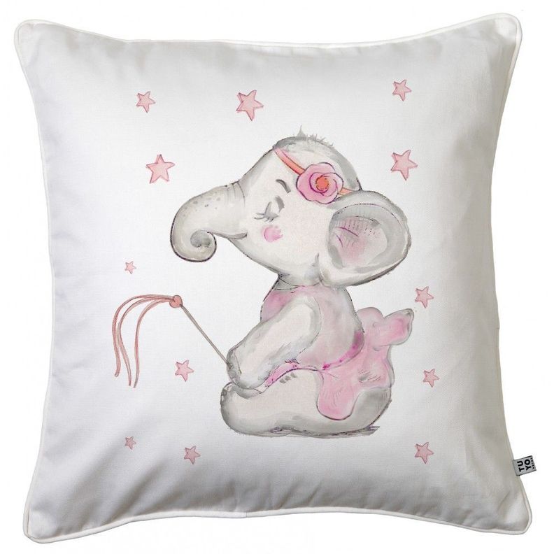 Cojin Bailarina 45x45 Blanco