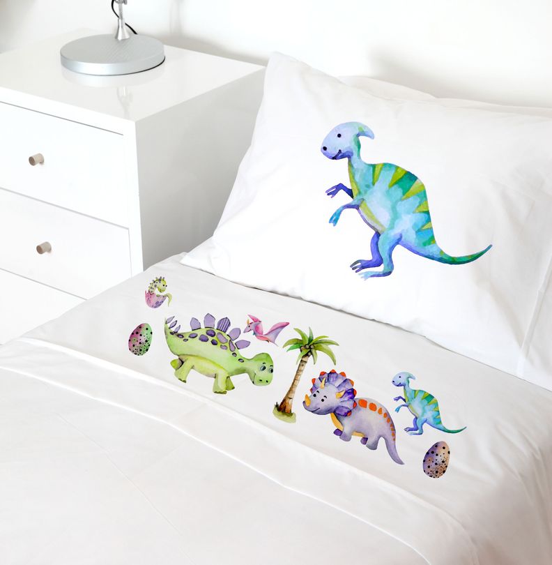 Juego de Sábanas Transición Dinosaurios-0