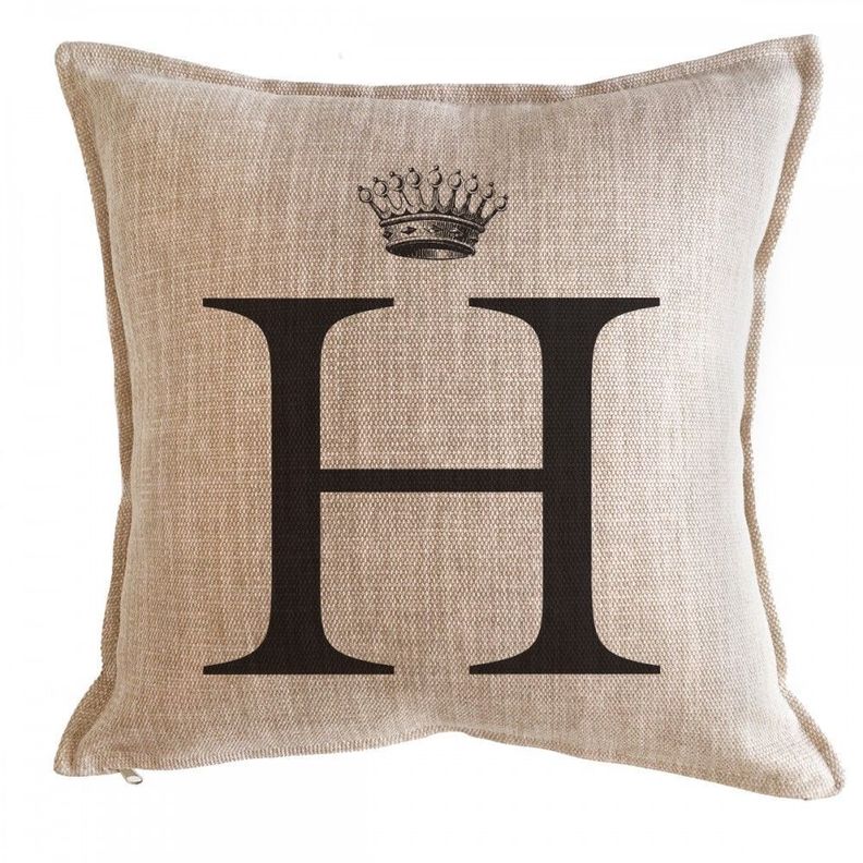 Cojin corona H 45x45 Beige