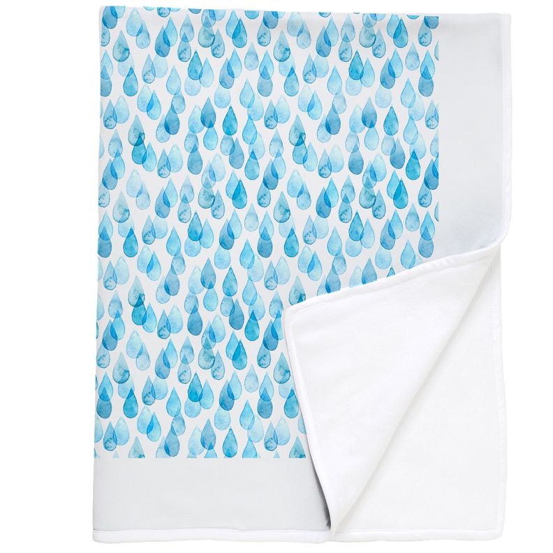 Manta Polar Gotas de Agua-0