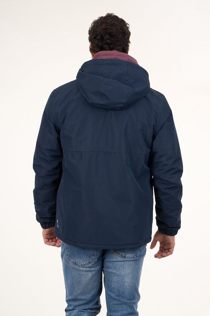 Parka Waterproof con Chiporro interior Azul wi9700 Polemic-4