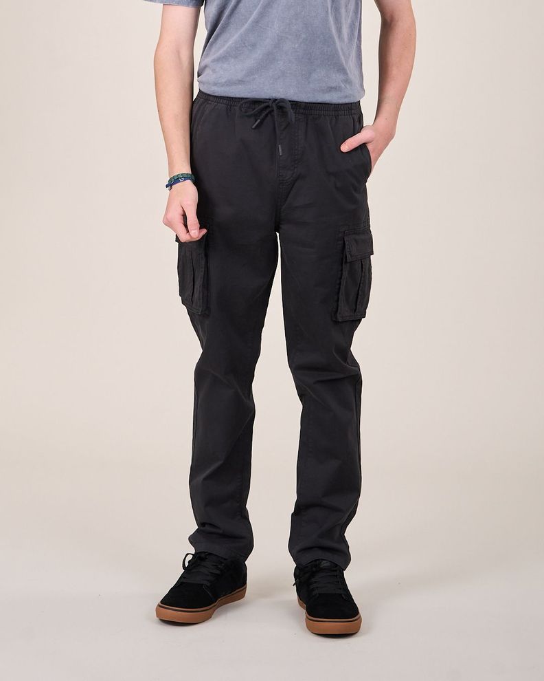 Pantalon Twill Cargo Straight 4354 niño Polemic-1