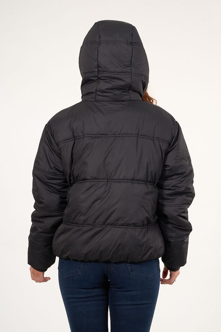 Parka Puffa con polar interior Negro mujer Polemic-1