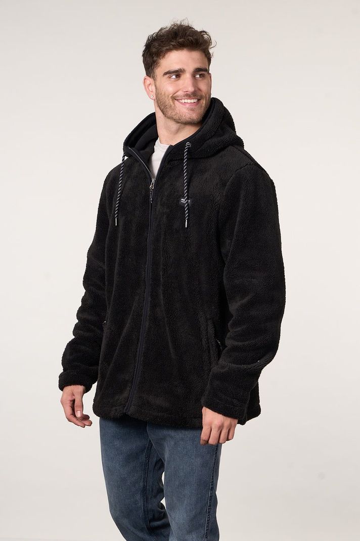 Poleron Bonded Shaggy con gorro 8701 Polemic-1