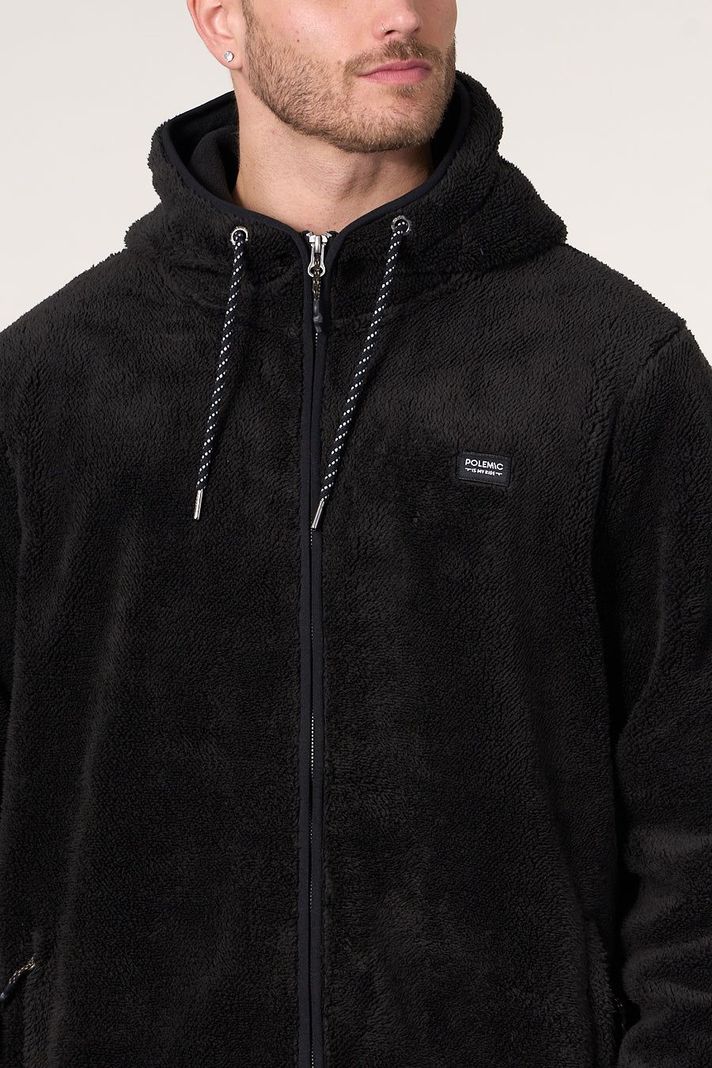 Poleron Bonded Shaggy con gorro 8701 Polemic-2