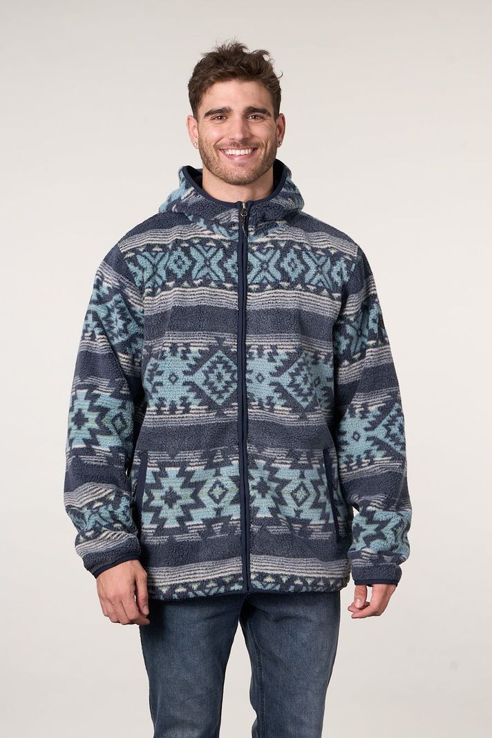 Poleron Mini sherpa full cierre y gorro 8713 Polemic-1