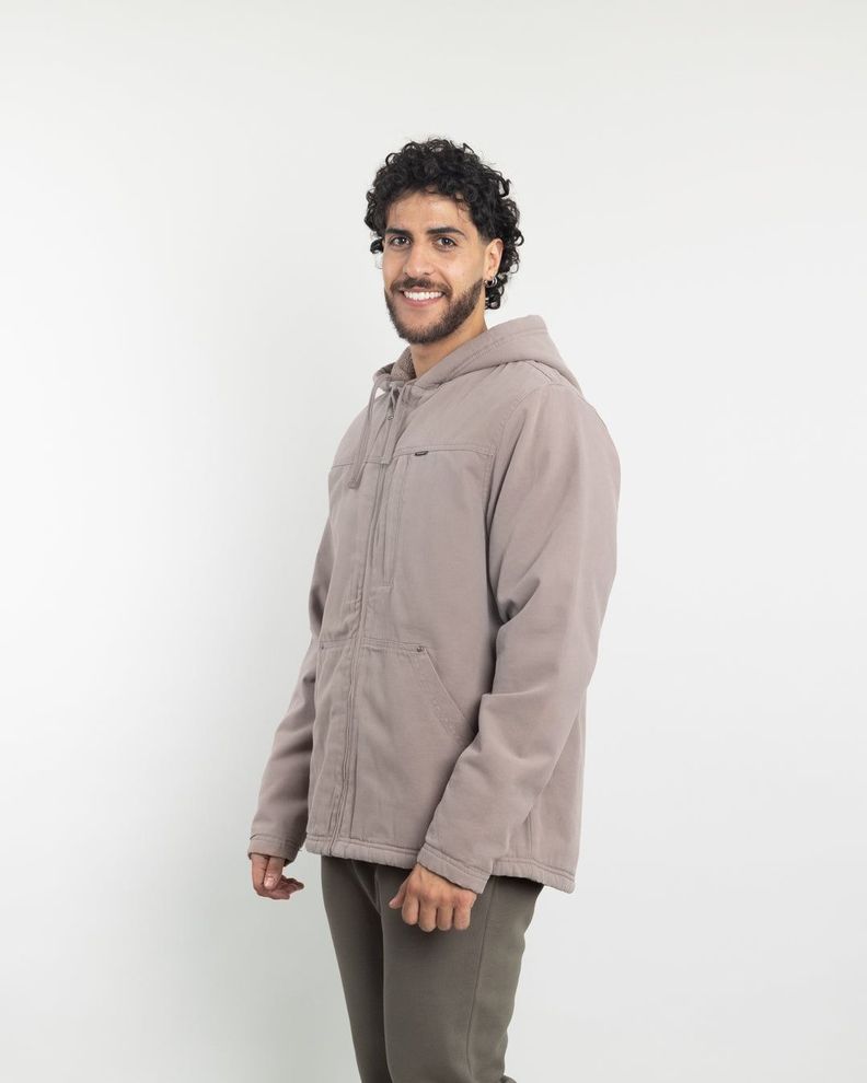 Chaqueta Canvas Hombre procesada y forrada Beige Polemic S
