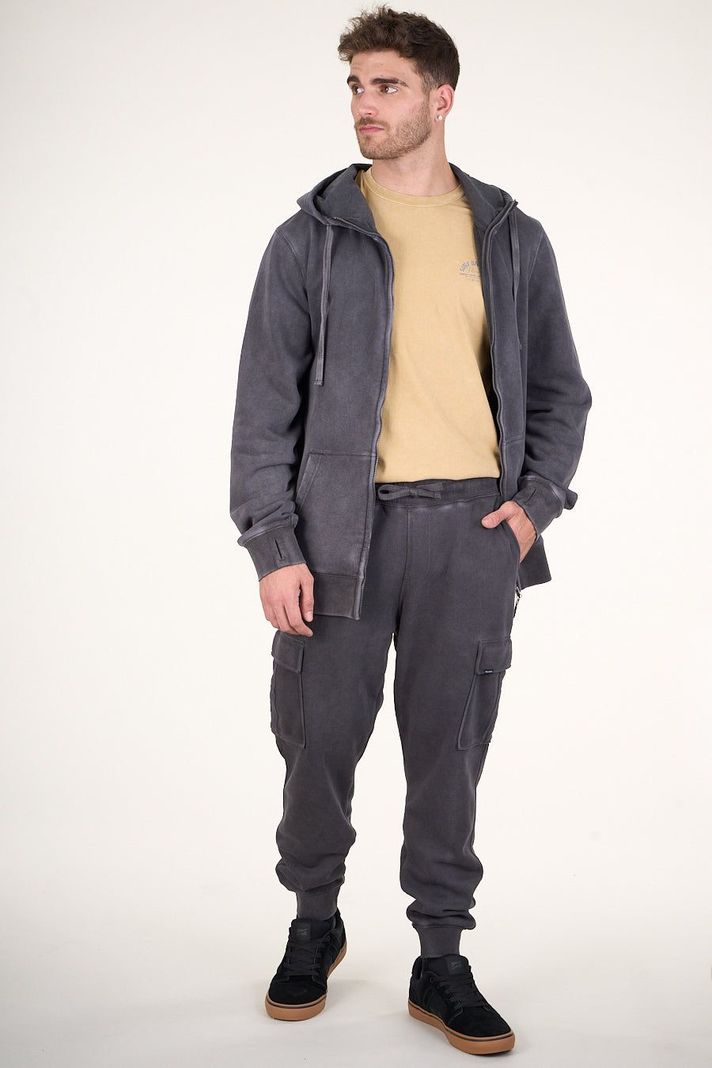 Pantalon Jogger Cargo franela Gris Acero wi4702 Polemic-3