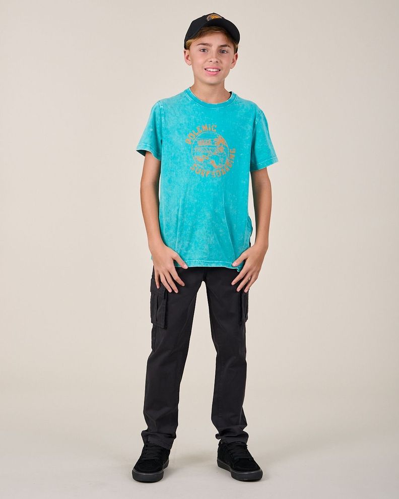 Pantalon Twill Cargo Straight 4154 niño Polemic-3