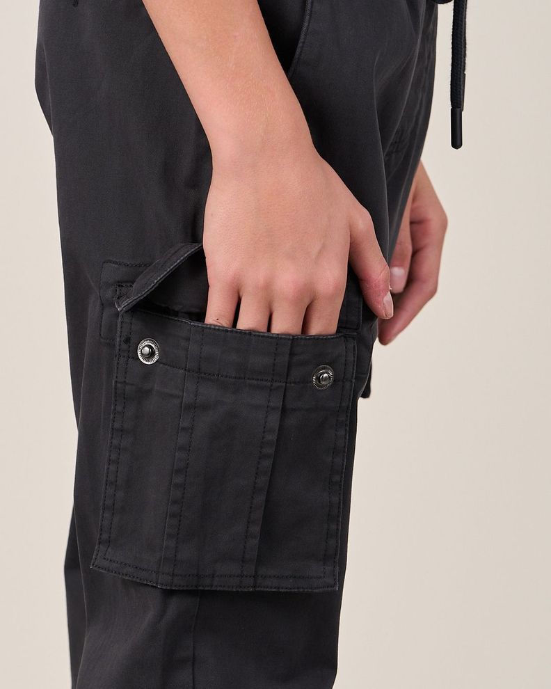 Pantalon Twill Cargo Straight 4154 niño Polemic-4