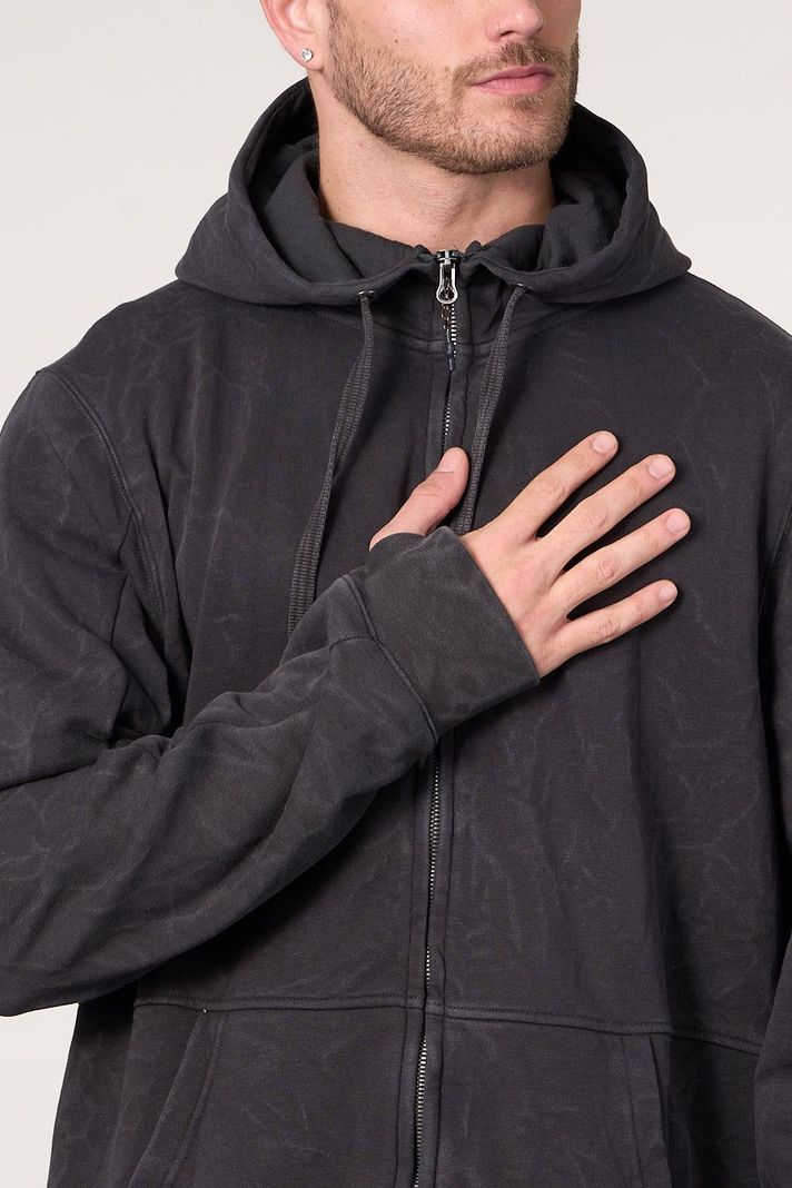 Poleron Franela procesado Full Zipper wi7700 Polemic-2