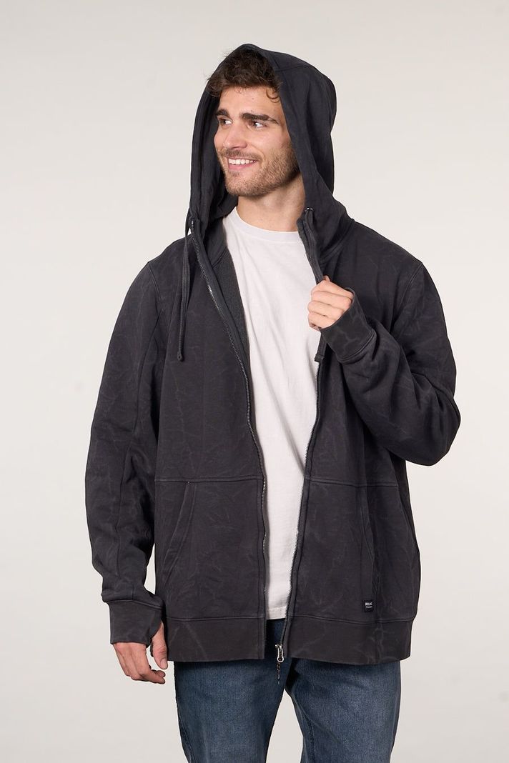 Poleron Franela procesado Full Zipper wi7700 Polemic-3