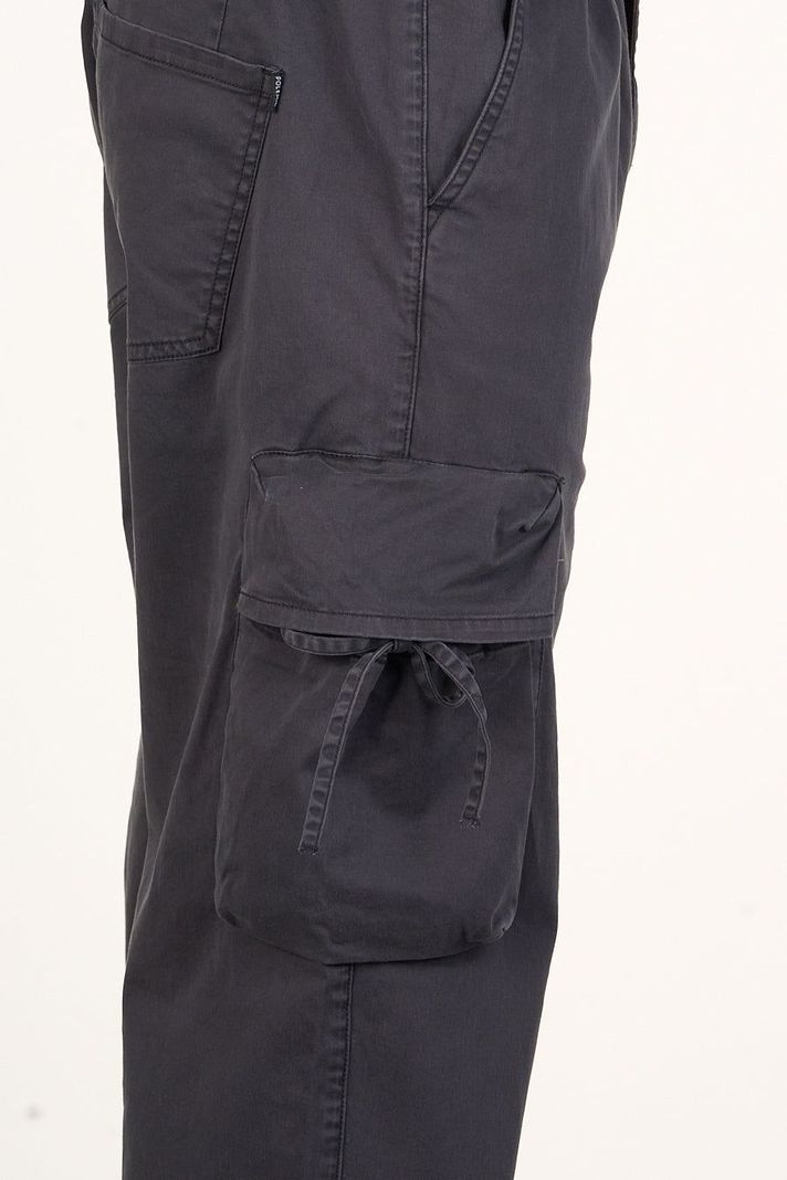 Pantalon cargo Twill procesado Relaxed Gris wi4755 Polemic-1