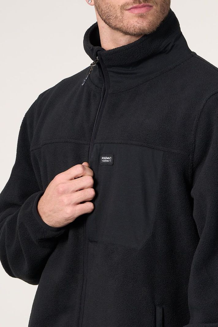 Poleron Micropolar Cuello alto Full Zipper 8705 Polemic-1