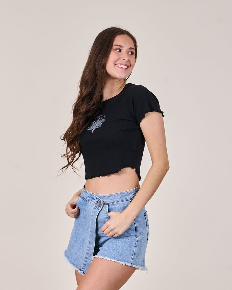 Polera Rib manga corta VS1718 - Polemic Girl-2