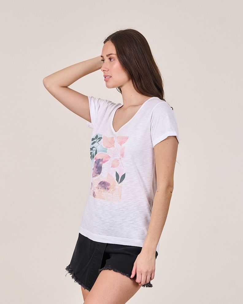 Polera Escote V Classic VS1738 - Polemic Girl-2