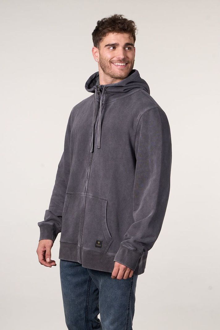 Poleron Franela procesado Full Zipper wi7702 Polemic-3