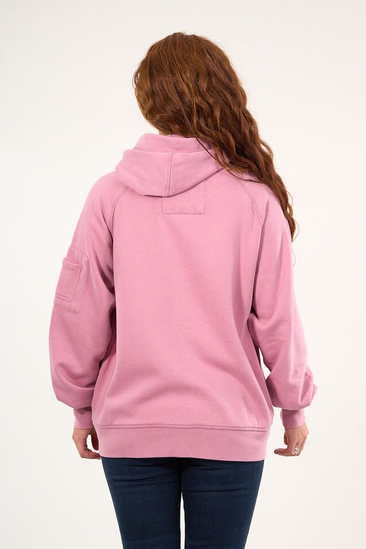 Poleron franela full zipper procesado Rosa VW7715 Polemic-3