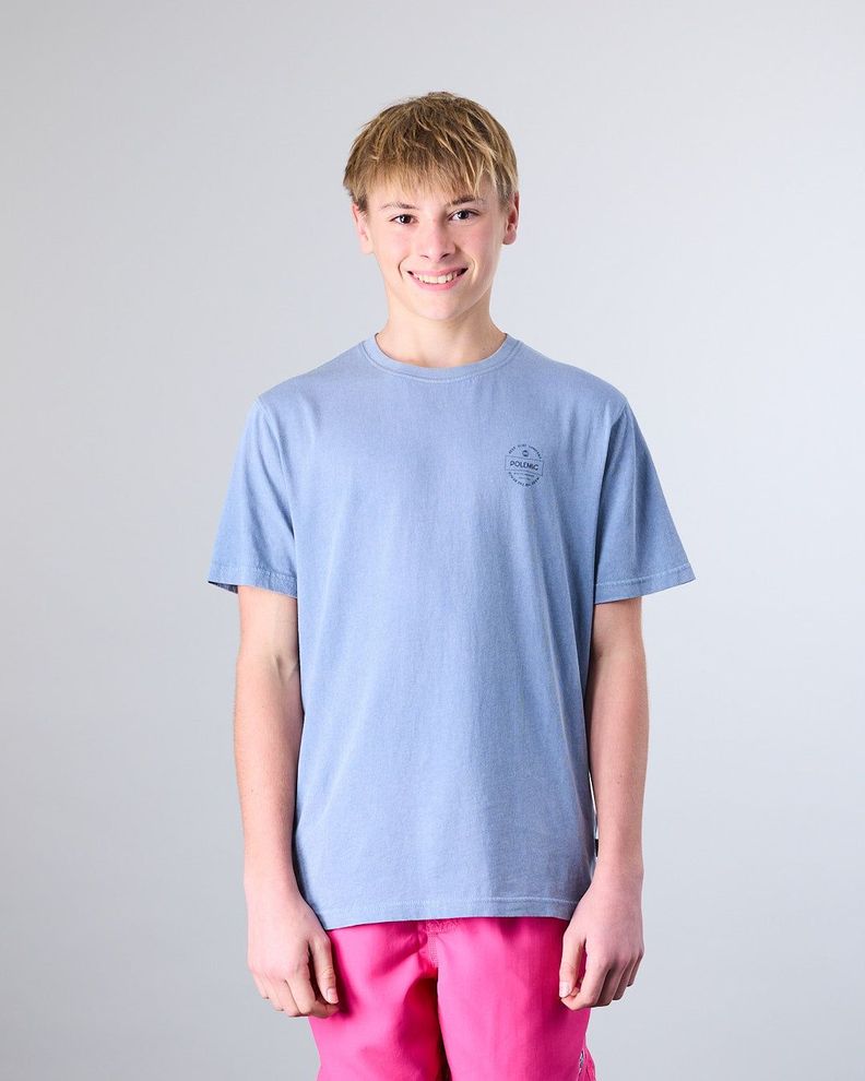 Polera junior manga corta Flower XV1377 Polemic