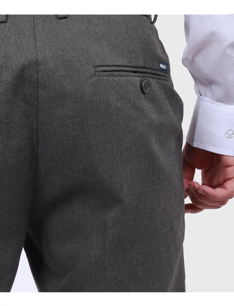Polemic Pantalon Colegio Pretina Elasticada Escolar T.4 A 10-0