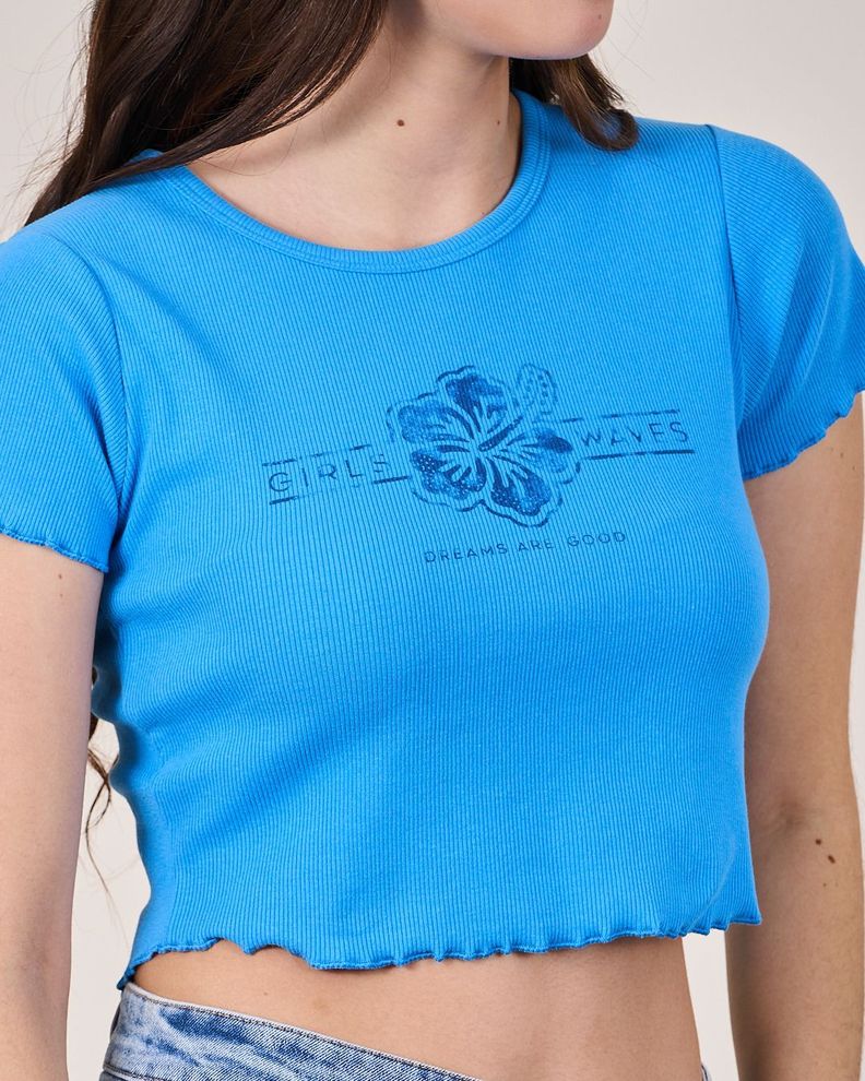 Polera Rib manga corta VS1719 - Polemic Girl-0