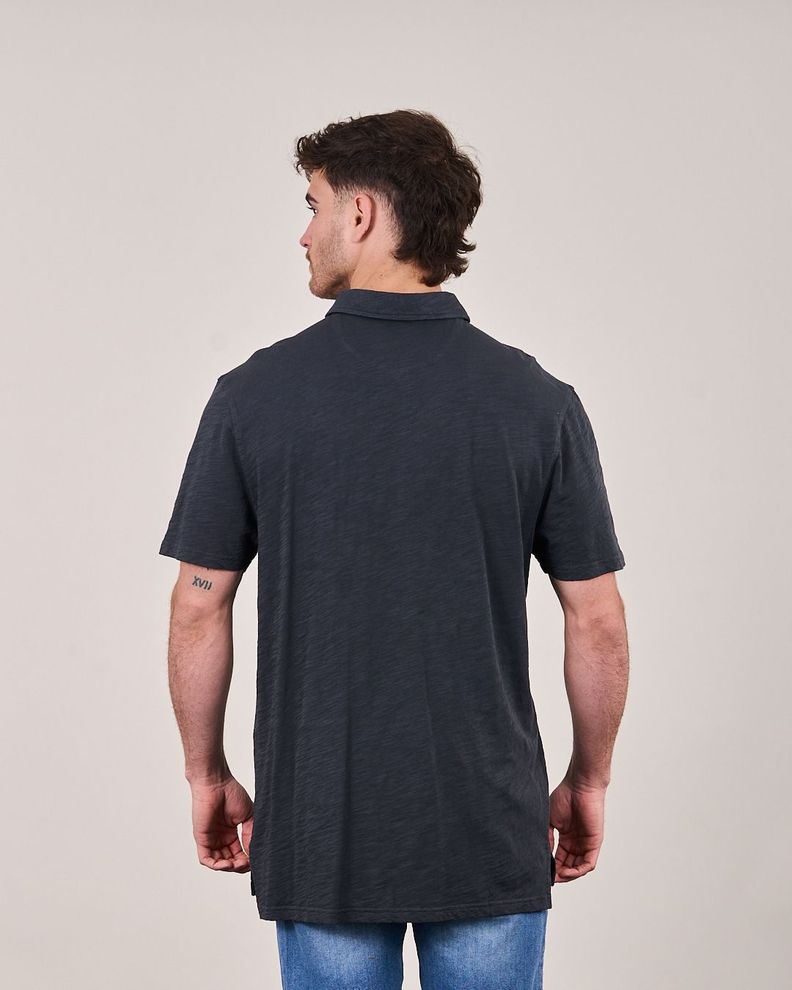 Polera polo procesada tipo Bambu  - Polemic -1