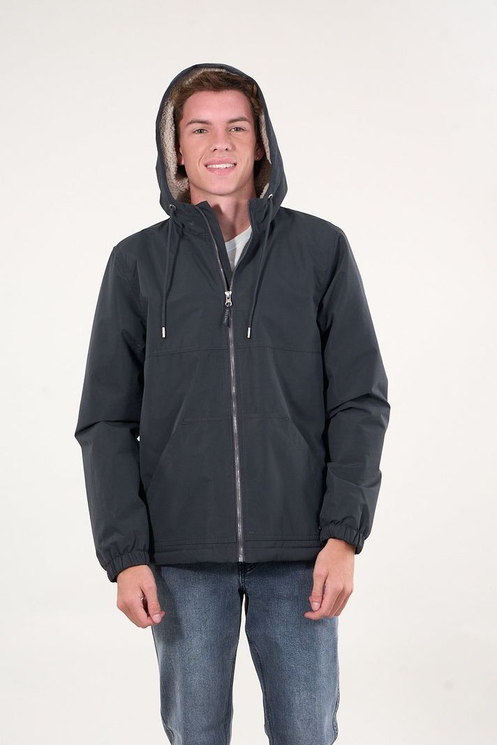 Parka Waterproof con Chiporro interior Gris wi9300 Polemic-2