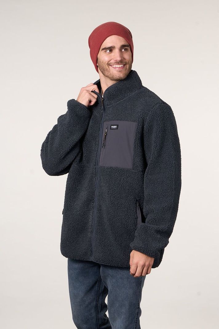 Poleron Polar Sherpa Bonded con cierre 8717 Polemic-1