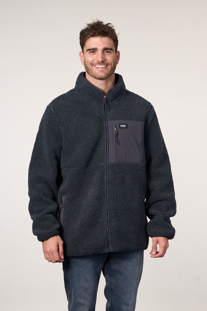 Poleron Polar Sherpa Bonded con cierre 8717 Polemic-2
