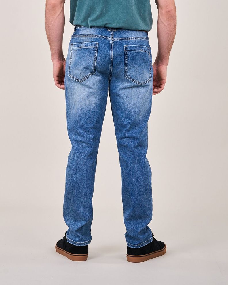 Jeans Azul procesado Slim Fit 4747 Polemic-2