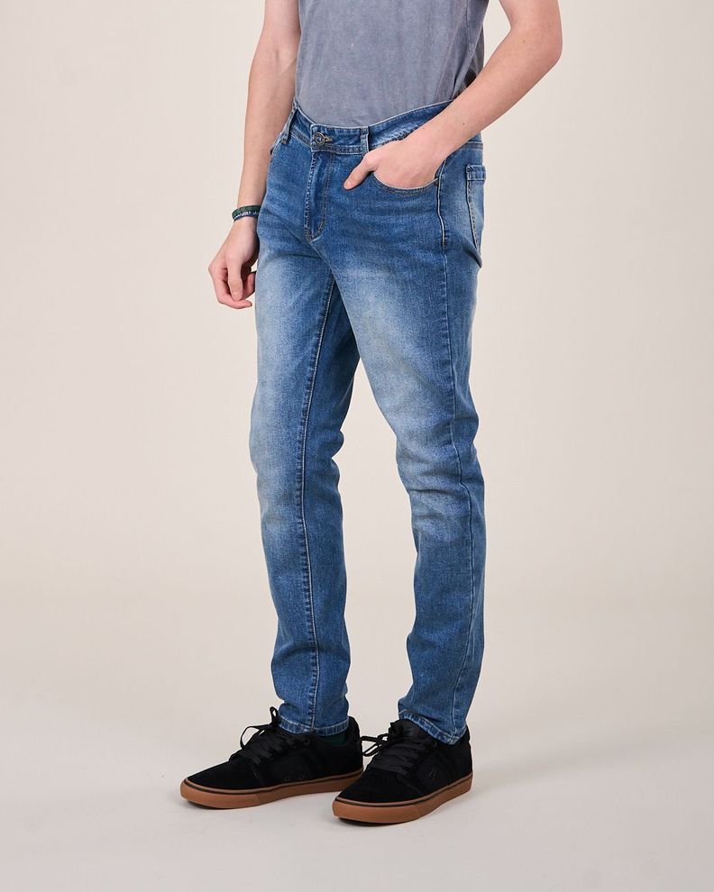 Jeans Azul Slim Fit 4347 niño Polemic-1