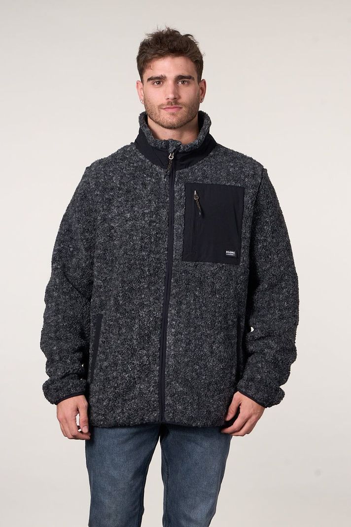 Poleron Polar Sherpa Bonded con cierre 8716 Polemic-2