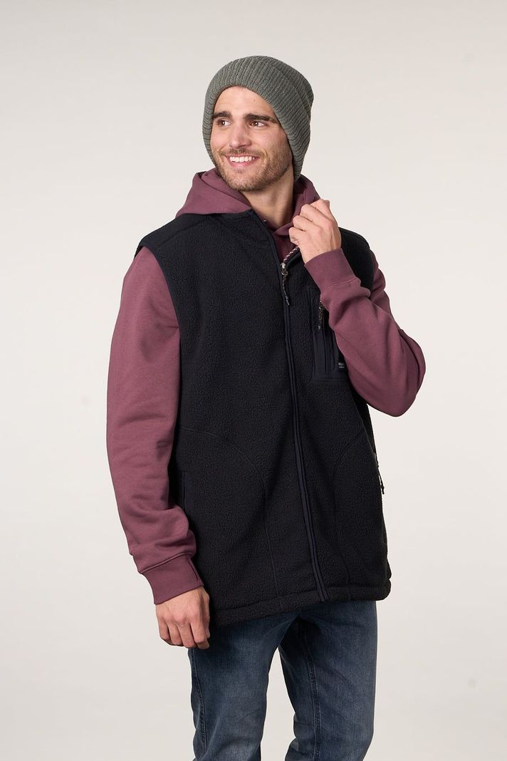 Poleron sin mangas Mini sherpa full cierre 8714 Polemic-1