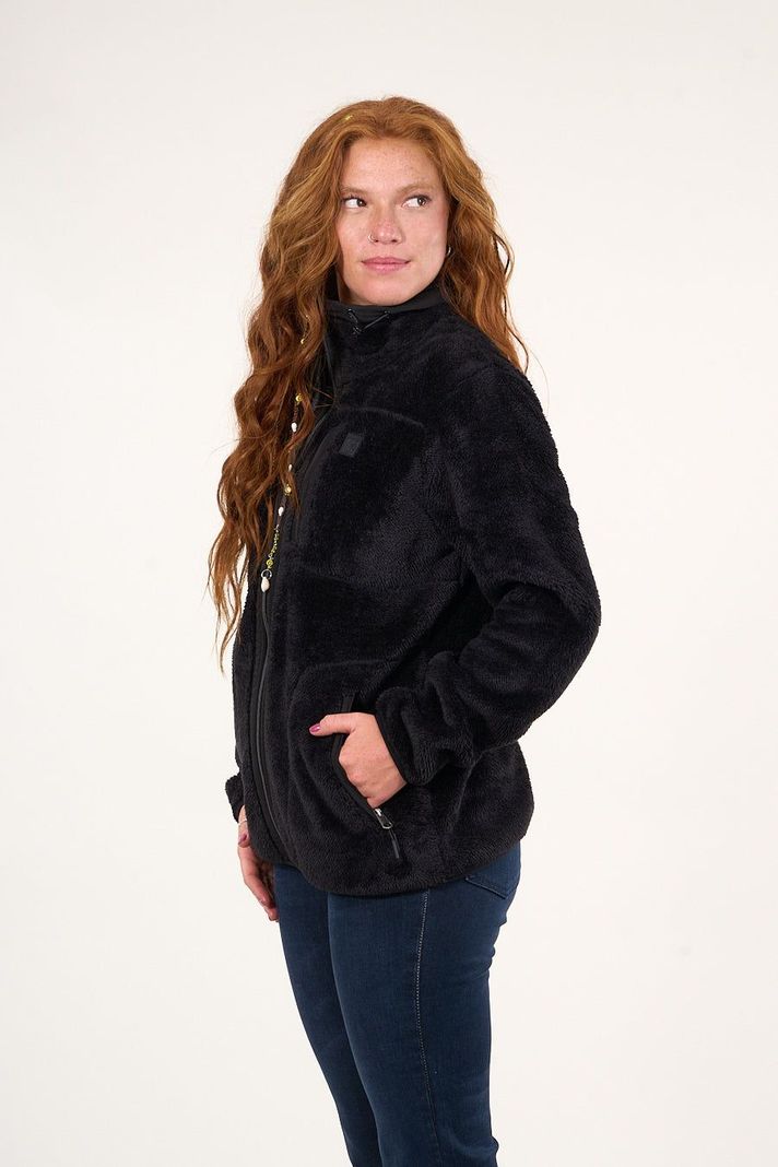 Poleron polar mujer Shaggy cuello alto VW8760 Polemic-1